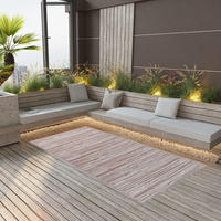 vidaXL Outdoor-Teppich ARAKIL Braun 190x290 cm PP