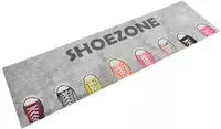 vidaXL K&uuml;chenteppich Waschbar Shoezone 45x150 cm Samt