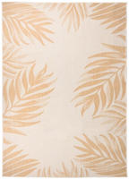 Outdoor-teppich Flachgewebe 120x170 Cm Blattmuster Vidaxl