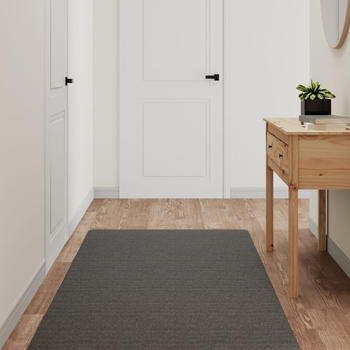 vidaXL Teppichläufer Anthrazit 80x180 cm (355805)
