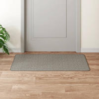vidaXL Teppichl&auml;ufer Sisal-Optik Silbern 50x100 cm