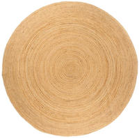vidaXL Teppich Jute Geflochten 240 cm Rund