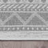 Paco Home Outdoor Teppich Wetterfest Boho Muster Rautenmuster Grau 300x400 cm