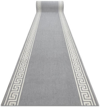 BestenTeppicheDe Läufer BCF MORAD Grek griechisch grau 60 cm Grau 60x160 cm