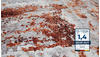 Luxor Living In- und Outdoorteppich Grau Rostfarben 160x230 cm faltbar