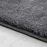 Paco Home Kurzflor-Teppich 220x160 cm anthrazit
