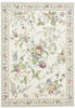 THEKO Teppich »Flomi Sagrini«, rechteckig, Flachgewebe, Pastell-Farben, Blumen