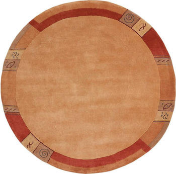 Luxor Living Teppich Manali 101 terra rund (150cm rund)