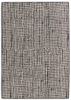 Schöner Wohnen Teppich Parkland D.223 C.040 Gitter anthrazit (70x140cm)