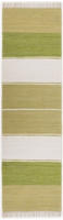 THEKO Teppich "Stripe Cotton, handgewebt" rechteckig 5 mm H&ouml;he Flachgewebe,