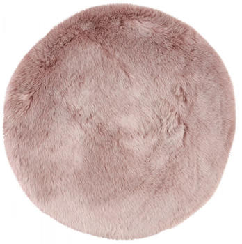 Obsession MonTapis Faux fur Powderpink round (160cm round )