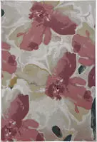 TOM TAILOR HOME Teppich "Garden Blossom" rechteckig 3 mm H&ouml;he Flachgewebe, modernes