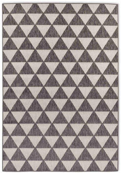 Schöner Wohnen Parkland D.224 C.024 Dreiecke light grey (90x160cm)