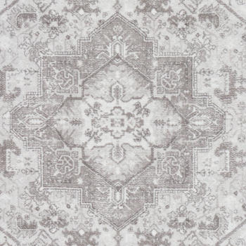 Carpetia Entspannender Orientteppich Schlafzimmer gemütlich grau 300x400 cm