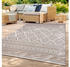 TT Home In-& Outdoor Teppich Boho Rauten Design 60x100 cm