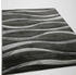 Vimoda Teppich Modern Wellenmuster Konturenschnitt Grau Anthrazit Braun Beige 80x150 cm
