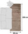 OCI Die Teppichmarke Teppich PHOENIX (LB 200x80 cm) braun