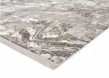 OCI Die Teppichmarke Teppich LOTUS (160x230 cm) Grau-gold