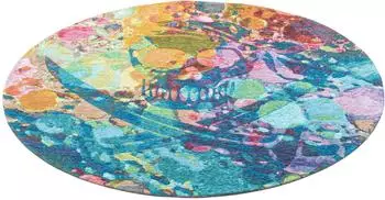 Sansibar Teppich KEITUM (D 100 cm) multicolor