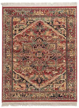 Theko Teppich SAHARNA (300x395 cm) Rot-multi