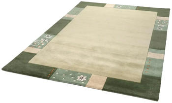 Theko Teppich ROYAL GANGES (200x200 cm) grün