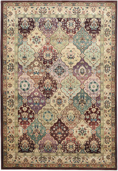 Theko Teppich GABIRO (120x180 cm) Rot-multi
