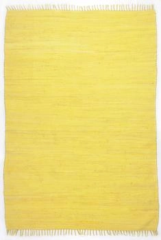 Theko Teppich HAPPY COTTON gelb (BT 120x180 cm) gelb
