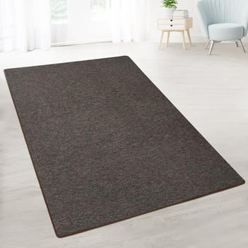 Floordirekt Teppich-Läufer auf Maß London Dunkelbraun 91 100x200 cm
