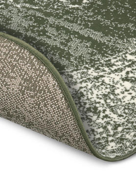 Hanse Home Kurzflor Méridional Grün, 160 cm rund