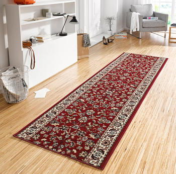 Hanse Home Kurzflor Läufer Vintage Rot, 80x200 cm