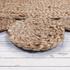 Paco Home Teppich Rund Jute Boho Ethno Muster Modern Handgefertigt Naturteppich 200 cm Rund