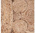 Paco Home Teppich Rund Jute Boho Ethno Muster Modern Handgefertigt Naturteppich 80 cm Rund