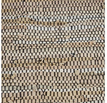 Relaxdays Flickenteppich 60x110 cm
