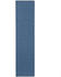 Snapstyle Feinschlingen Läufer Velour Teppich Strong Dunkelblau, 100x300 cm