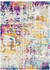 Surya Teppich Modern Abstrakt Kurzflor Bunt Orange 160x220 cm