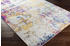Surya Teppich Modern Abstrakt Kurzflor Bunt Orange 160x220 cm