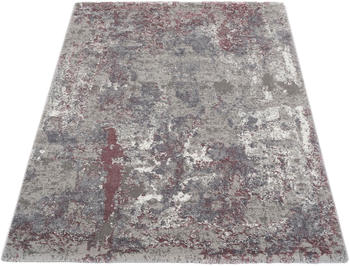 OCI Die Teppichmarke Teppich SPACE (200x200 cm) Aubergine-beige