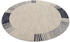 OCI Die Teppichmarke Teppich FRISCO (D 120 cm) Grau-blau