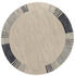 OCI Die Teppichmarke Teppich FRISCO (D 120 cm) Grau-blau