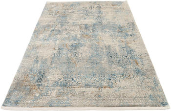 OCI Die Teppichmarke Teppich LOTUS (120x180 cm) Grau-blau