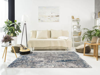 OCI Die Teppichmarke Teppich SPACE Life (120x170 cm) Grau-petrol