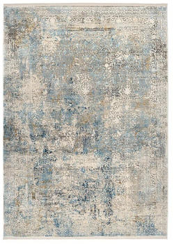OCI Die Teppichmarke Teppich LOTUS (160x230 cm) Grau-blau