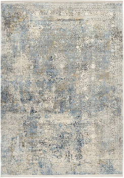 OCI Die Teppichmarke Teppich LOTUS (140x200 cm) Grau-blau