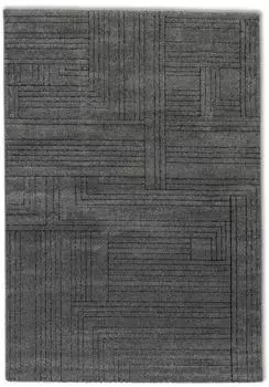 Schöner Wohnen Teppich PURE DESIGN (160x230 cm) anthrazit