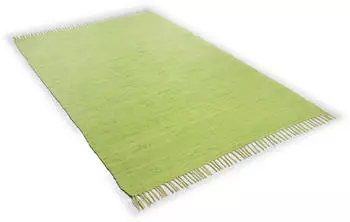 Theko Teppich HAPPY COTTON grün (BT 40x60 cm) grün