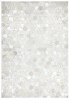 Kayoom Teppich "Spark 210" rechteckig 8 mm H&ouml;he 100% Leder, Unikat, fusselarm,