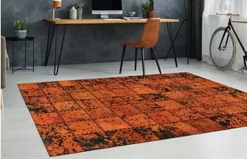 Kayoom Teppich Voila 100 Orange (HD894-200-290-E)