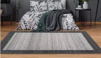 Kayoom Prudence 300 Grau/Anthrazit 120cmx170cm (QUPYS-120-170)