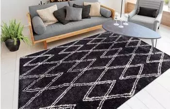 Kayoom Maybelle 300 Anthrazit 160cmx230cm (AQSVK-160-230)