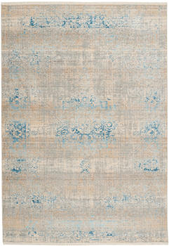 Kayoom Teppich Baroque 300 Grau/Türkis (AHX9X-160-230-E)